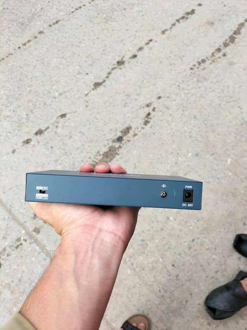 Hikvision Camera and Ethernet Switch 8