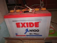 New Battery Exide 100