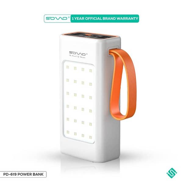 SOVO HONEST PD-119 SUPER FAST 30000 MAH POWERBANK