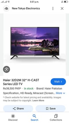 Haier Led 32 inches