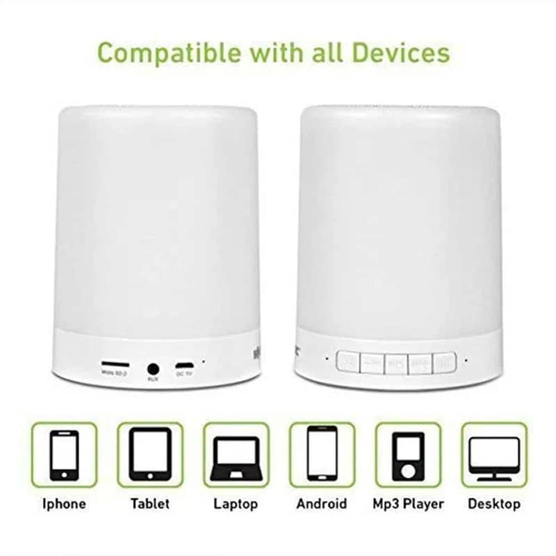 Touch Lamp Bluetooth Speaker CL-671 Portable Smart Lamp with Speaker 1