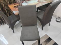 dining table with chairs
