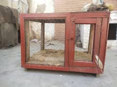 Woden cage