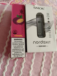 Nord 5kit smoke with ice passion fruit flavor liquid