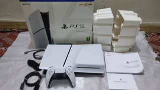 PS5 slim 1tb  Disk edition   0332-1434856 whatsap