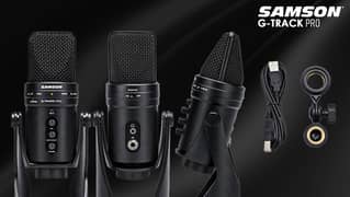  Samson G-Track Pro Premium USB Mic – Like New | Serious Buyers Only