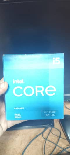Intel I5 11400f with box
