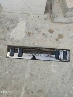 daihatsu taft dark chrome venture front grill