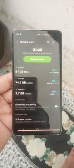 samsung s10 plus 8/128