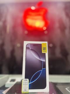 Iphone 16 pro max 512Gb Pta Approved Box Pack