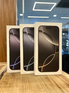 iPhone 16 Pro Jv Box Pack Available.
