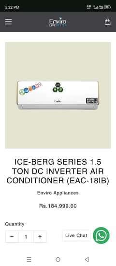 ENVIRO DC INVERTER {BOX PACK}