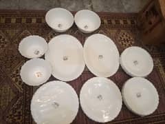 white bone china dinner set