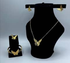 Golden Plated Necklace Set