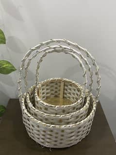Wooden gift baskets best quality