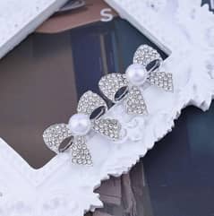 FUNKY GOLD PLATED artificial stons earrings