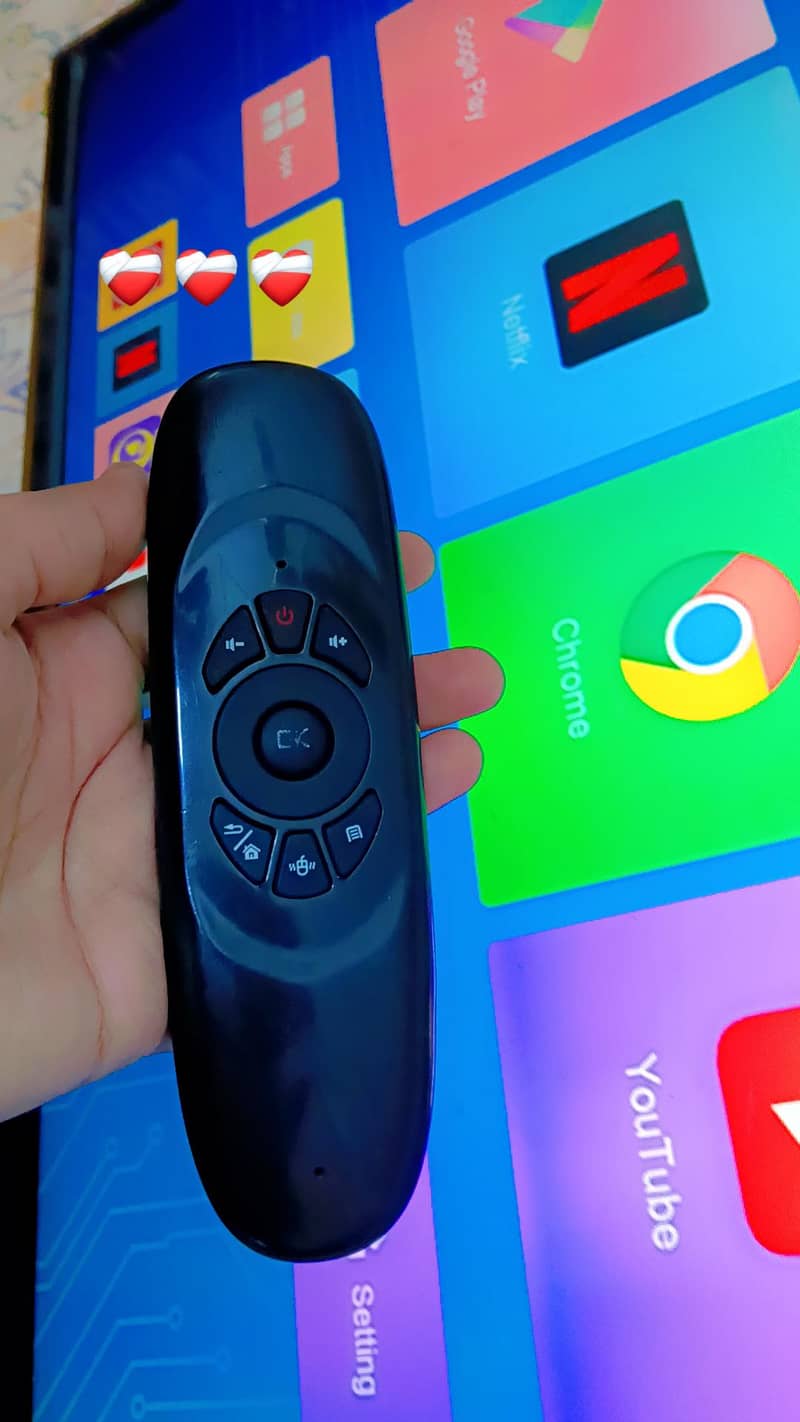 LCD wthi smart box divice kybord remot 2