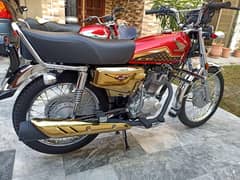 Honda CG 125s Gold on urgent sale