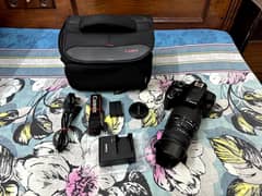 Canon 1300D Dslr Camera With Sigma 70-300mm Zoom Lens