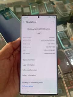 Samsung galaxy Note 20 ultra 5G