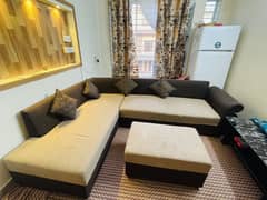 L shaped sofa