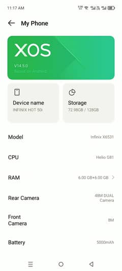 Infinix Hot 50i