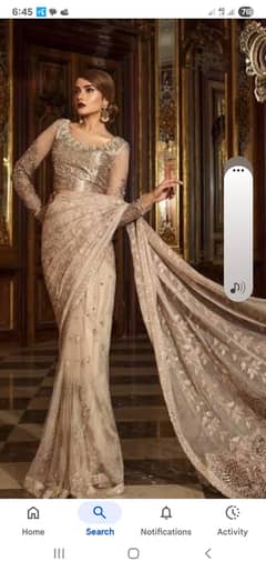 maria b replica saree