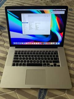 MacBook Pro core i-7, 16GB Ram, 1TB SSD, 2GB Graphics, 15.4 inch