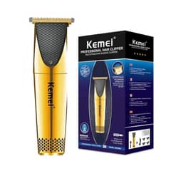 Rechargeable Men's Hair Clipper- Golden Finish