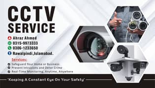 CCTV cameras and installation