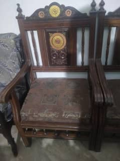 chair and table