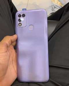 Infinix hot 10play 4/64 with box 10by 9.5 glass change only