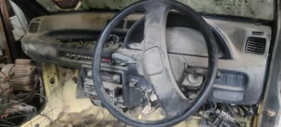 Daihatsu Coure Genuine Japanese Dashboard With Streeing wheel