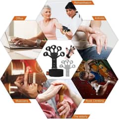 Hand exercise. finger exercise. finger gripper