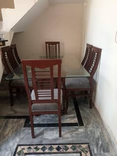 Dinning Table with 6 chairs