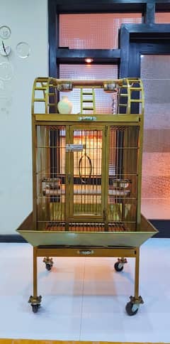 Grey Parrot / Cockatoo/ Macaw / Lorry & Eclectus Bird stand And Cages