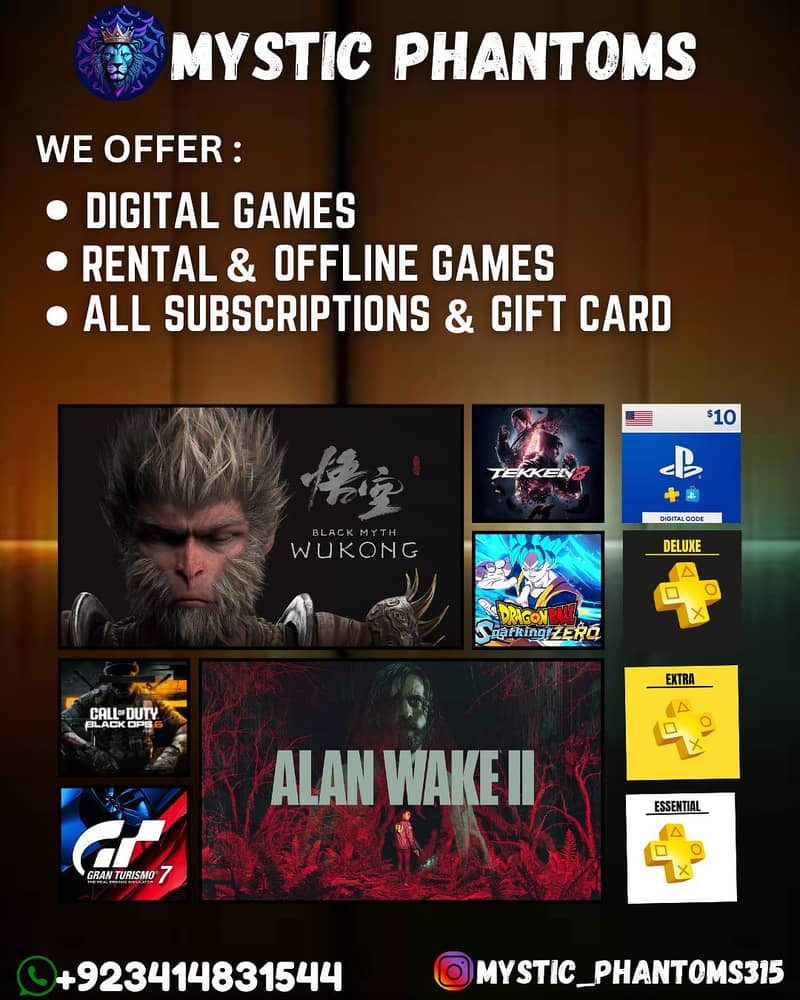 Ps Games | Ps Console & Disks | Ps5 Games | Xbox Game | Ps4 Games | Ps 3