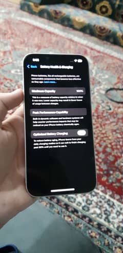 Iphone 13 white/pink 100 bh orignal pannel display