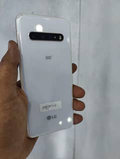 LG v60 thinq 5g pearl white color PTA approved 10/10 condition