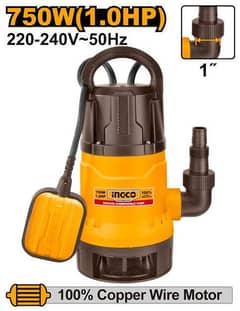 Submersible pump water and sewerage sewage pump ingco