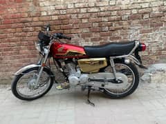 125 self start gold platted 17650 driven