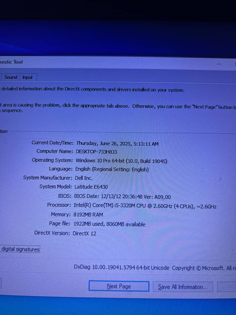 Dell Latitude E6430 Core i5 3rd Generation Laptop W/t Backlit Keyboard 4