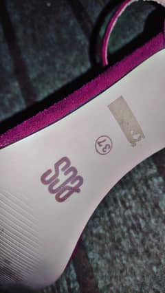 Leather Maroon ECS original heels