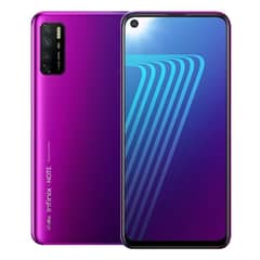 infinix note 7 lite 4/64 panel damage finger button off