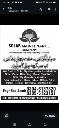 solar panels and complete system installation
