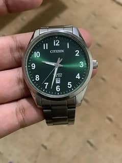Citizen green dial