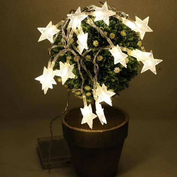 Star Lights For Room and Party Decoration Lights - Battery Operated Fairy Lights - Cute Star Fairy Lights String - Fairy Lights For Room Decoration