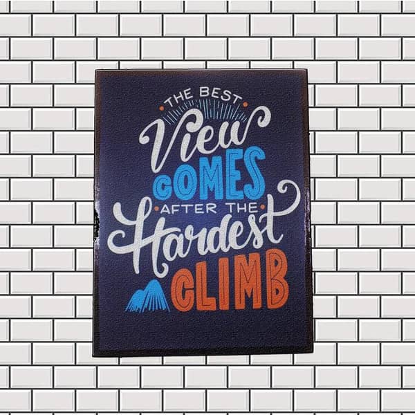 Modern Minimalist Wooden Picture Frame Motivational Quotes Frames For Wall and Table Decoration 6x8 inches Wooden Photo Frames For Living Room Bedroom and Study Room