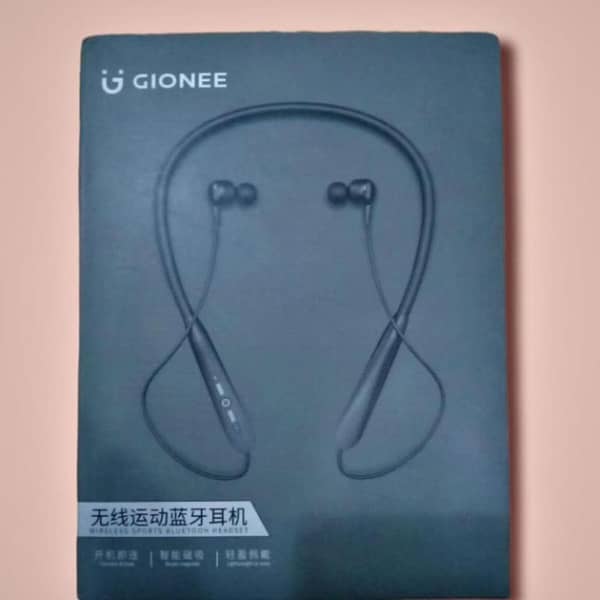 Gionee G10 Wireless Bluetooth Neckband Earphones with Deep Bass and 12-Hour Battery Life