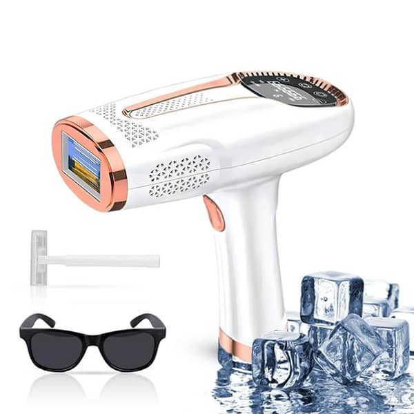 XPORTIUS IPL Laser Hair Removal Device for Women: Electric Pulsed Light Epilator for Facial, Body, and Bikini Areas